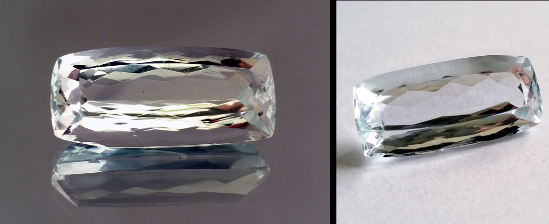 Edelstein Gem Gemstone Aquamarin