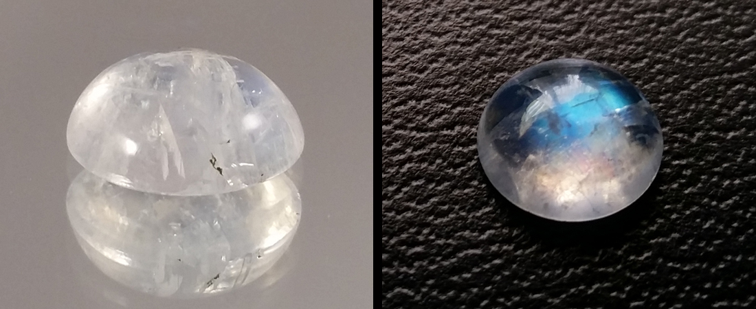 Edelstein Gem Gemstone Mondstein - Moonstone